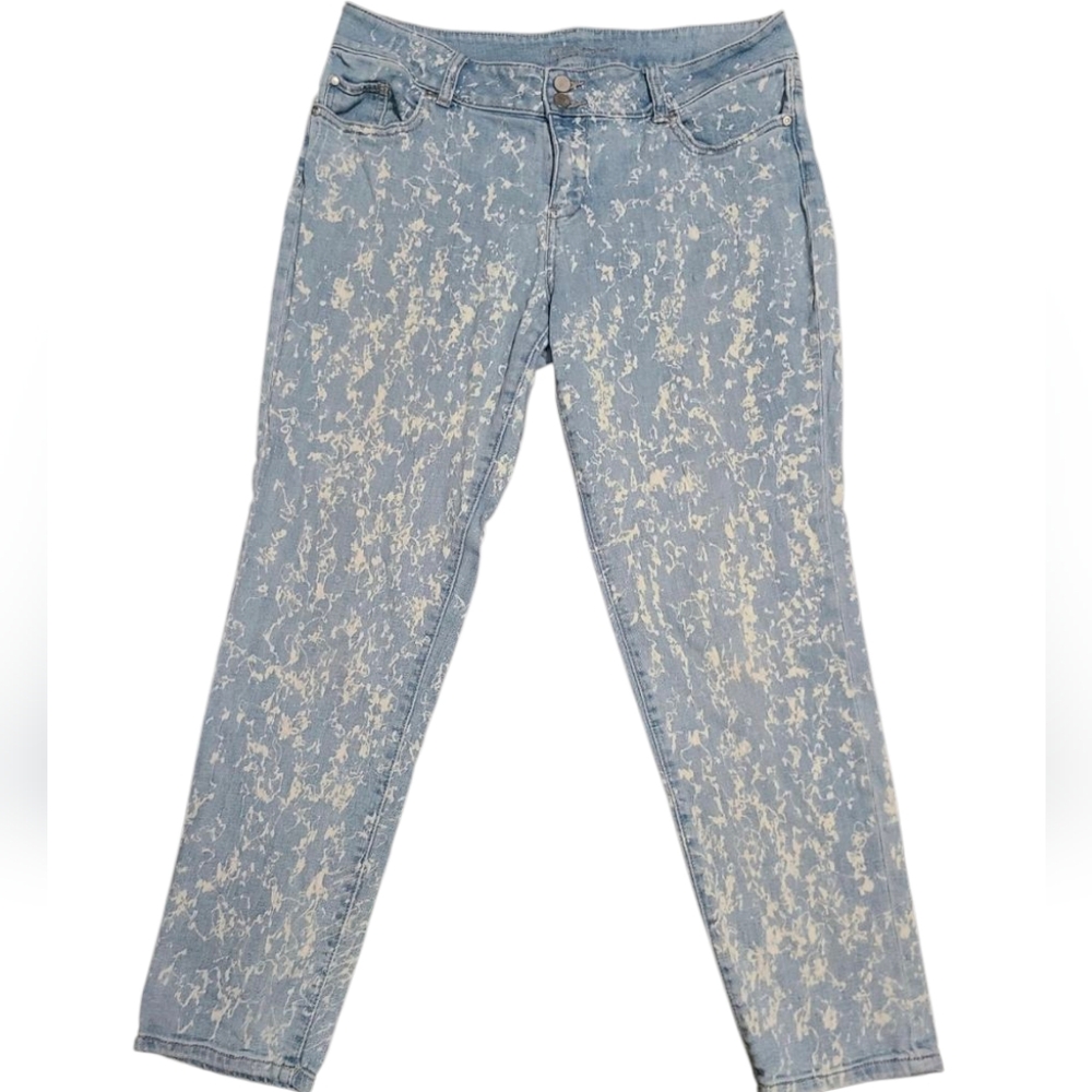 SOHO acid Wash Light Blue Boyfriend Jeans 12